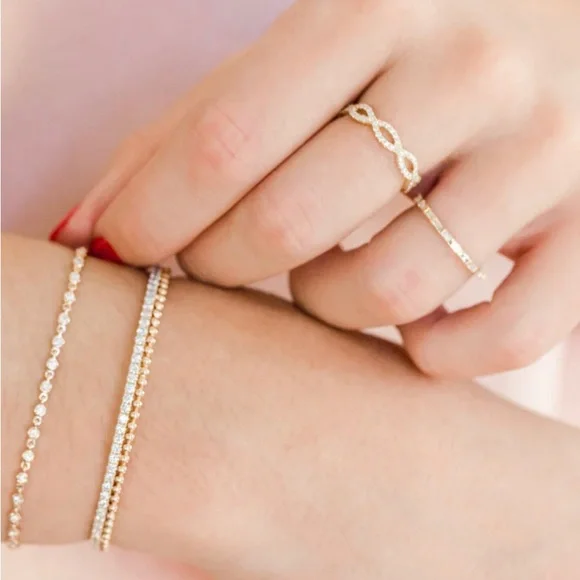 Dana Rebecca Sophia Ryan Infinity Ring size 6